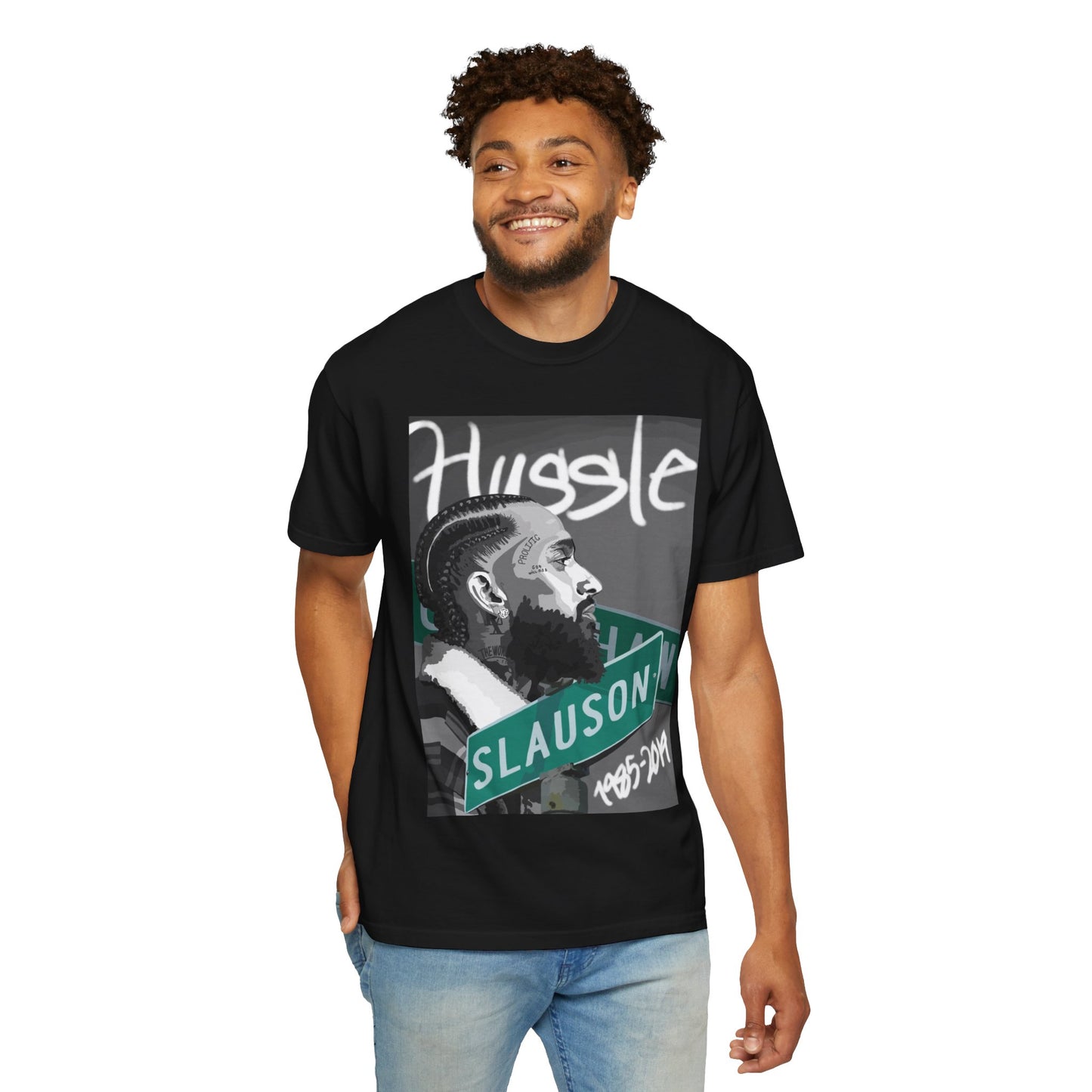Hustle Slauson Street Tee — Tribute Graphic T-Shirt