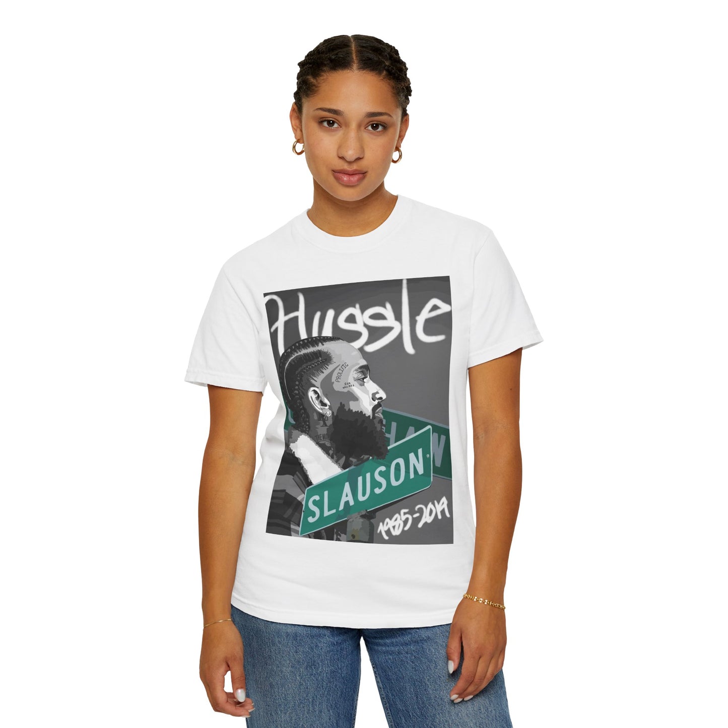 Hustle Slauson Street Tee — Tribute Graphic T-Shirt