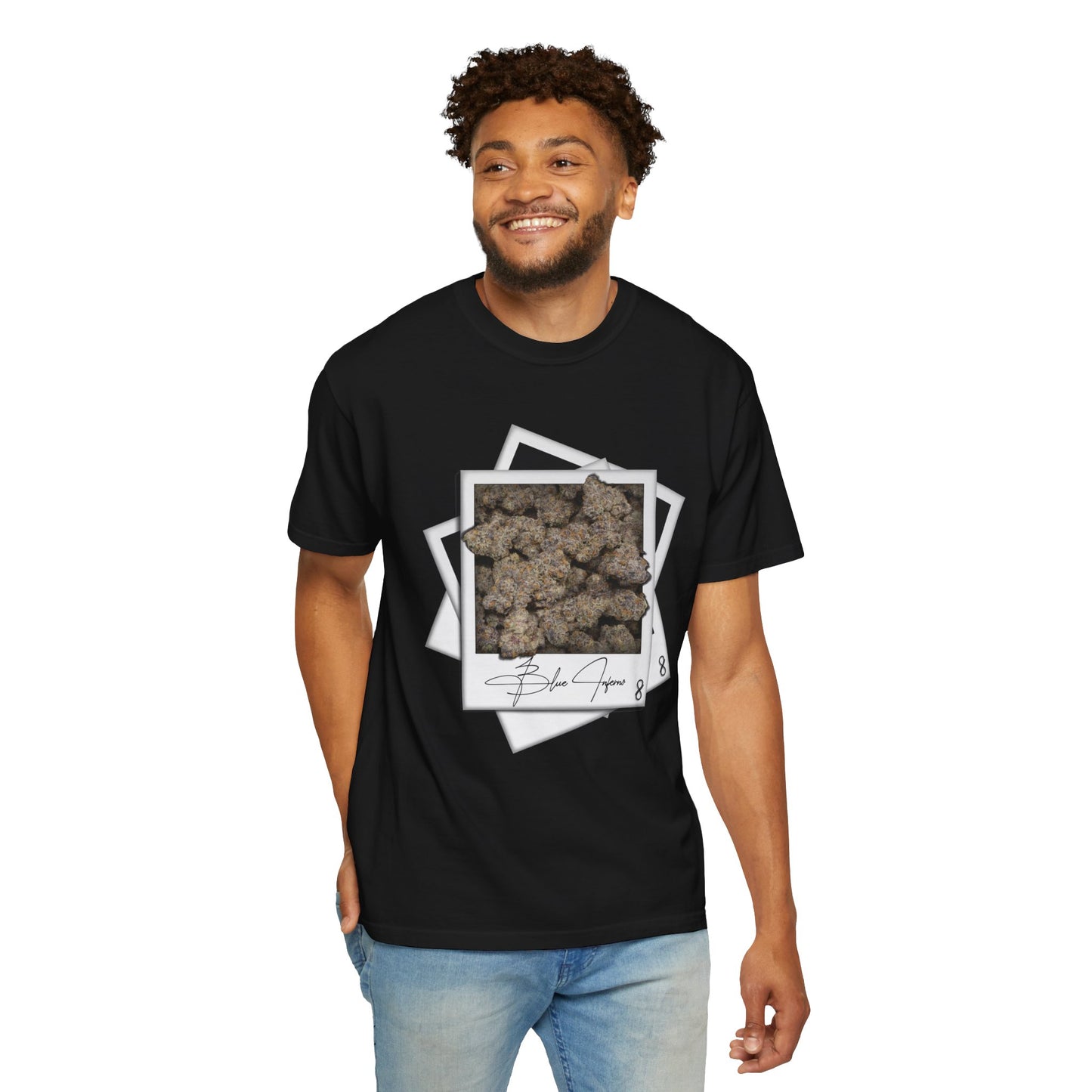 Polaroid Nug Graphic T-Shirt — "Smoke Sesh" Urban Streetwear Tee