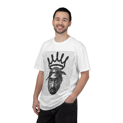 Graphic Tee — Crowned Portrait Script Design