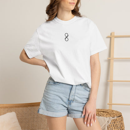 Rose & Gesture T‑Shirt — "Be Nice" Graphic Tee
