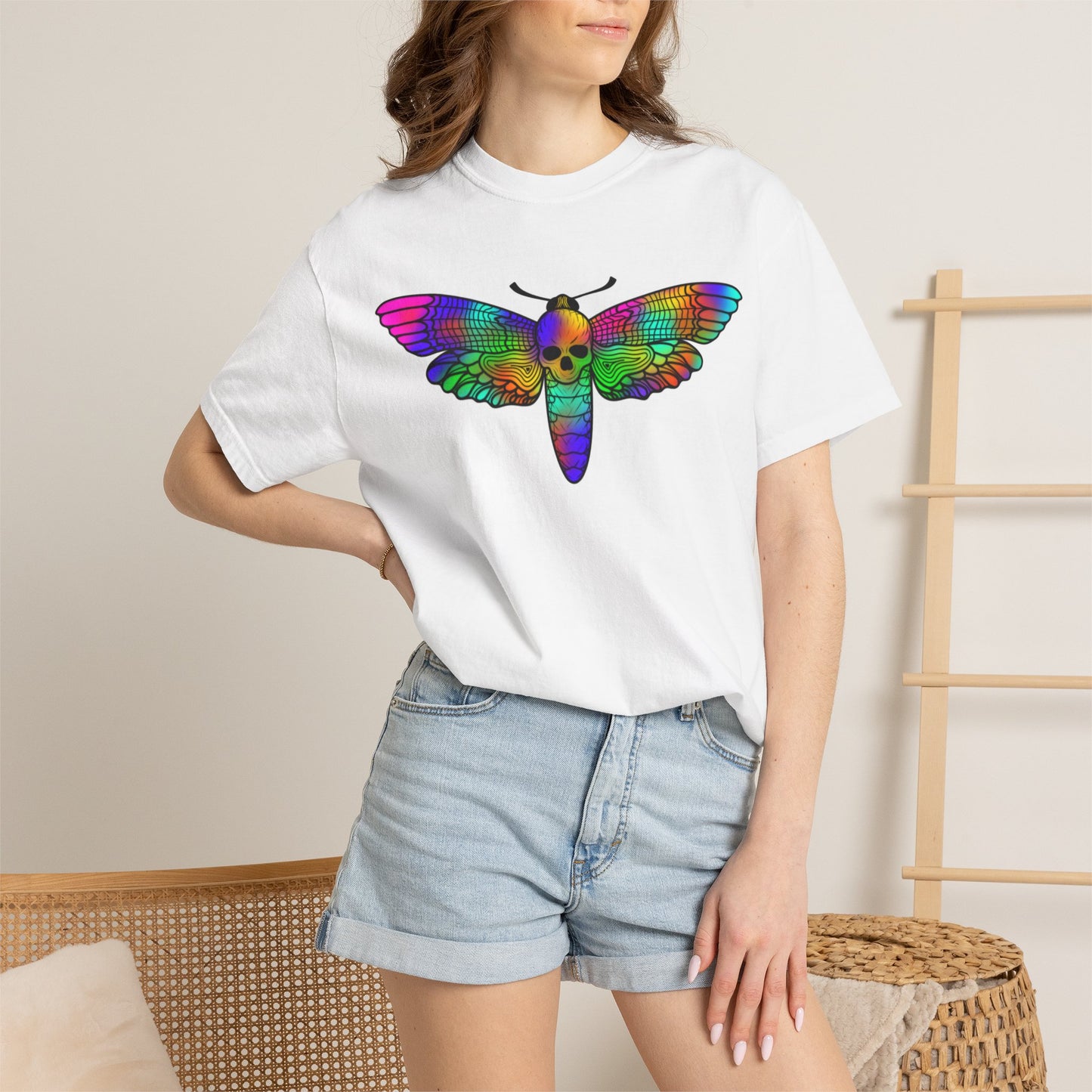 Psychedelic Death's-Head Moth T-Shirt