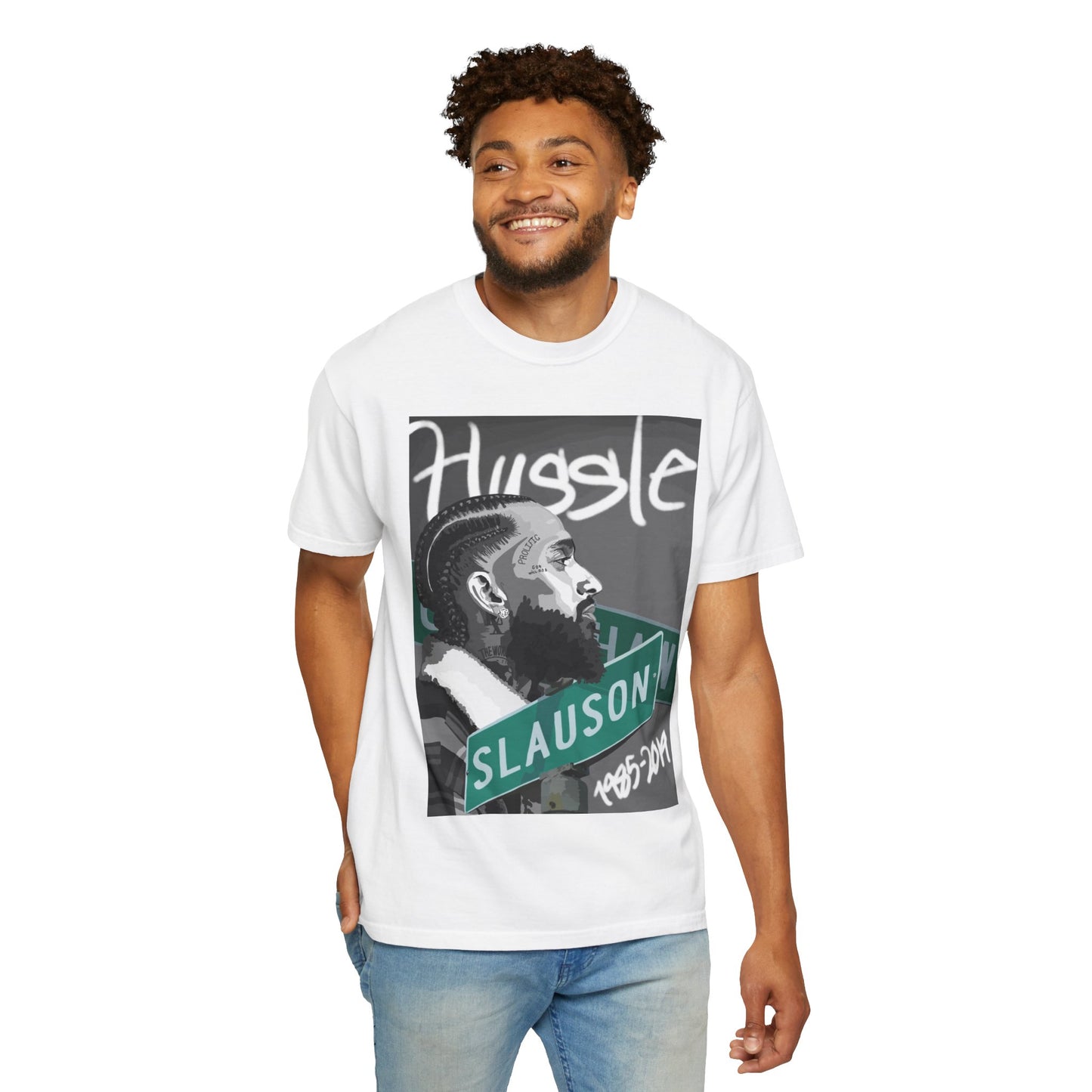 Hustle Slauson Street Tee — Tribute Graphic T-Shirt